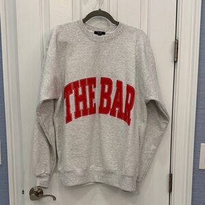 The Bar Varsity Sweatshirt